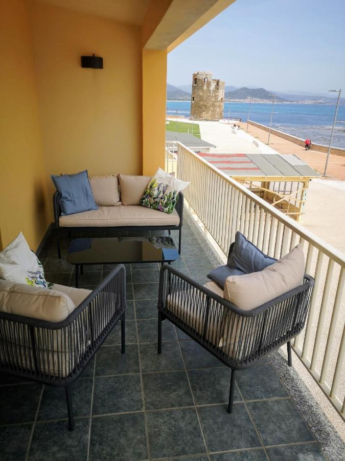 Casa Con Terrazza Fronte Mare Villa ซานตาลูเชีย ภายนอก รูปภาพ