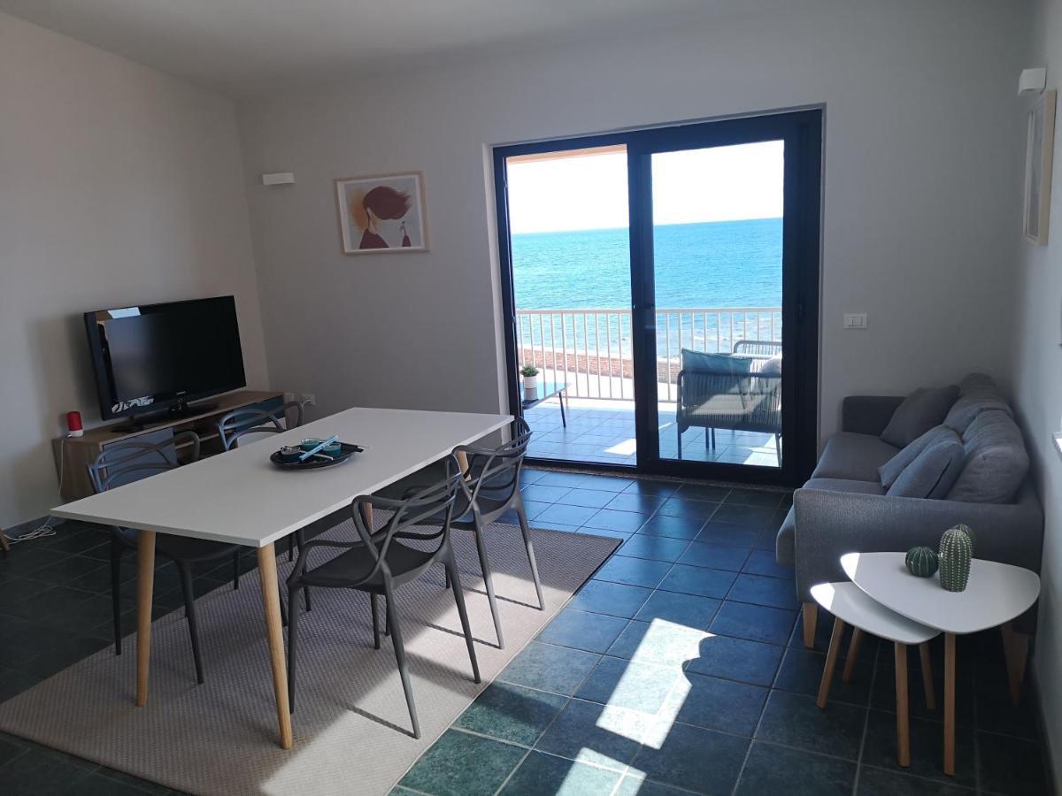 Casa Con Terrazza Fronte Mare Villa ซานตาลูเชีย ภายนอก รูปภาพ